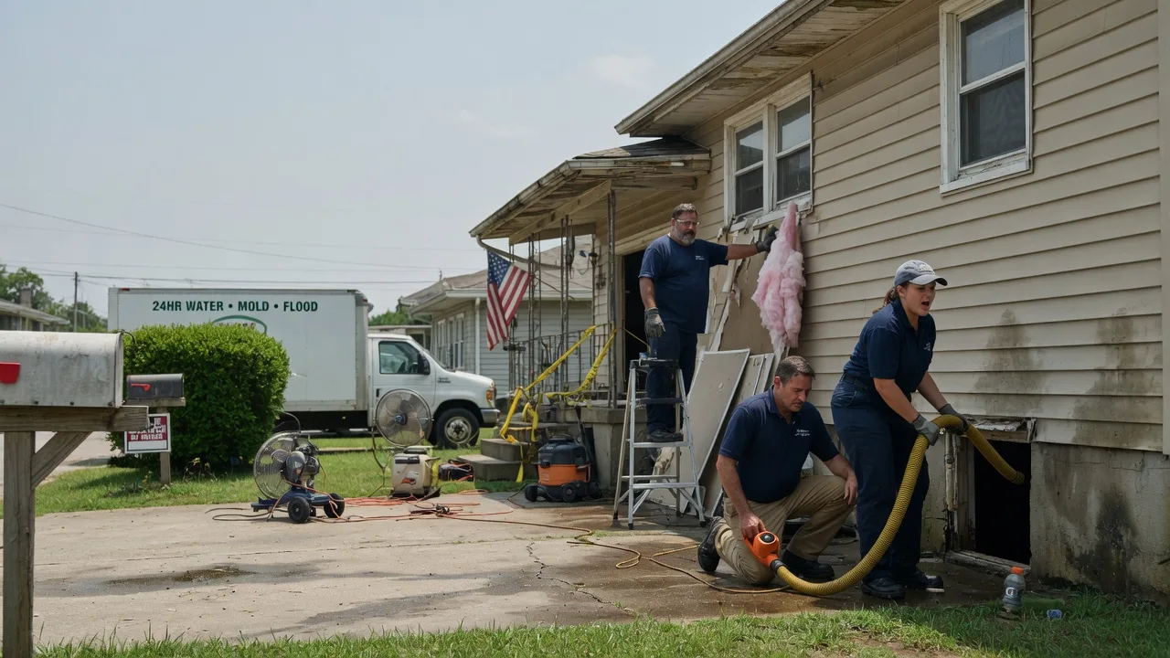 Water Damage Repair in Advance, NC near me